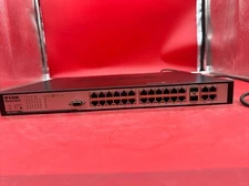D-Link  (DES3028P) 24-Ports External Switch Managed Shelf 61