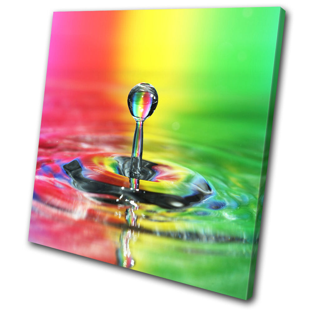 Wall Art Print, Rainbow Bubble