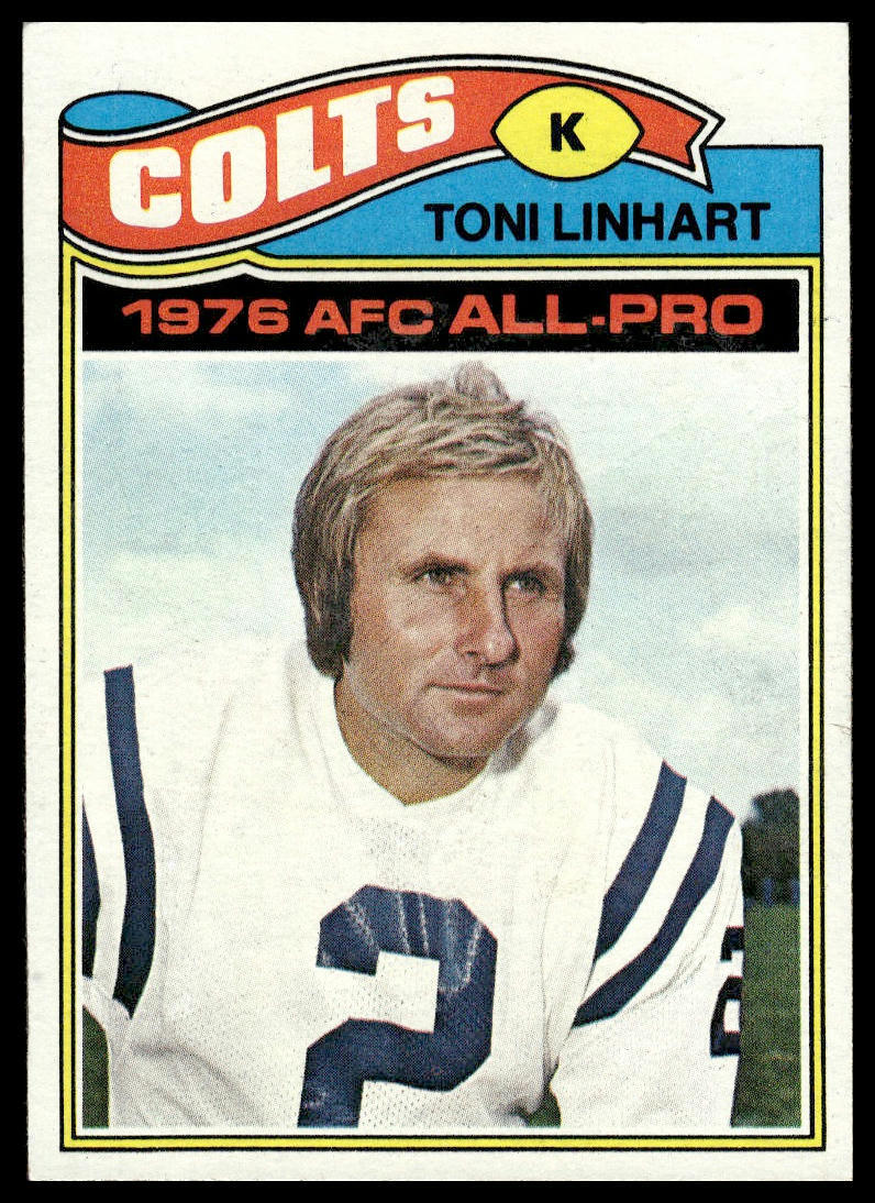 1977 Topps #190 Toni Linhart Baltimore Colts