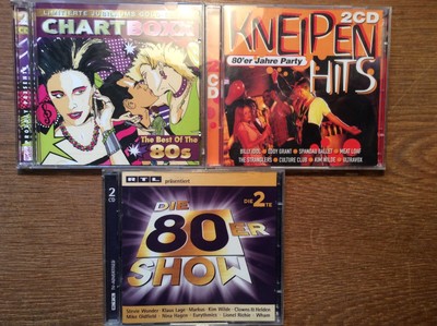 80s 80er [6 CD] Kneipen Hits + Show + Chart Boxx / Wham Kate Bush Adeva Duran