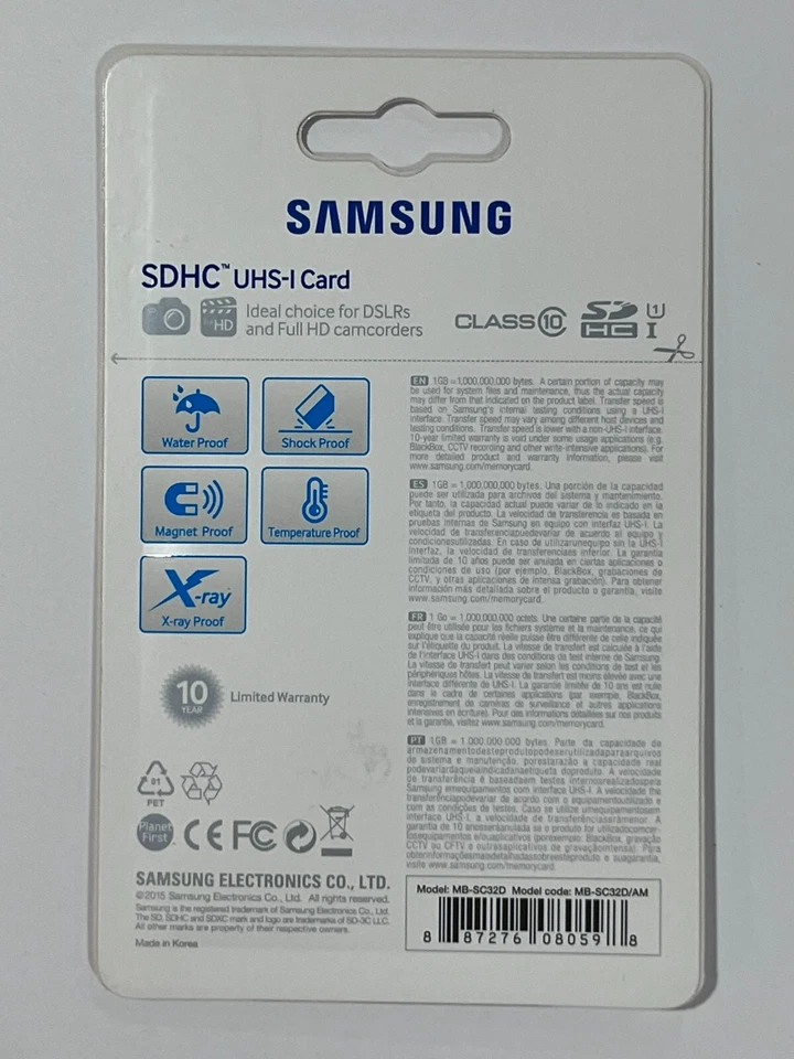 New Samsung SDXC EVO+ Memory Card 32GB MB-SC32D/AM - Image 3 of 4
