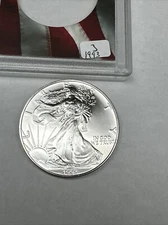 Better Date 1993 American Silver Eagle 1 Troy Oz .999 Fine Silver Spotted 3