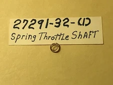 Harley 27291-32 (1) old nu R1247-32 Spring,Throttle Shaft Linkert 1926-1965 