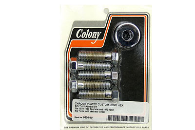 Rear Sprocket Bolt and Washer Kit Hex Type for Harley Shovelhead Evolution - Picture 1 of 1