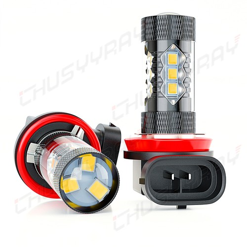 For Mazda CX-5 2013 2014 2015-2018 - H8 H11 LED Fog Light Bulbs Yellow 2x - Picture 2 of 11
