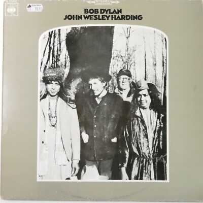 Bob Dylan John Wesley Harding 1968 CBS S63252 LP-5601