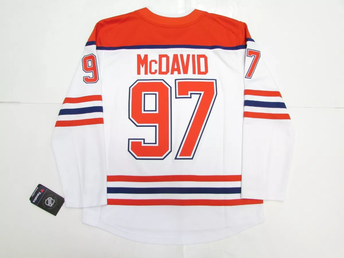 Edmonton Oilers Fanatics Branded Away Breakaway Jersey - Mens