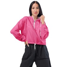 Pink Mfl® Cropped Windbreaker