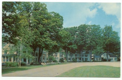 Dorset VT Dorset Inn The Annex and Cottage Postcard Vermont
