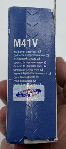 Samsung M41V Twin Pack x 2 Black Genuine Inkjet Cartridges - Picture 3 of 5