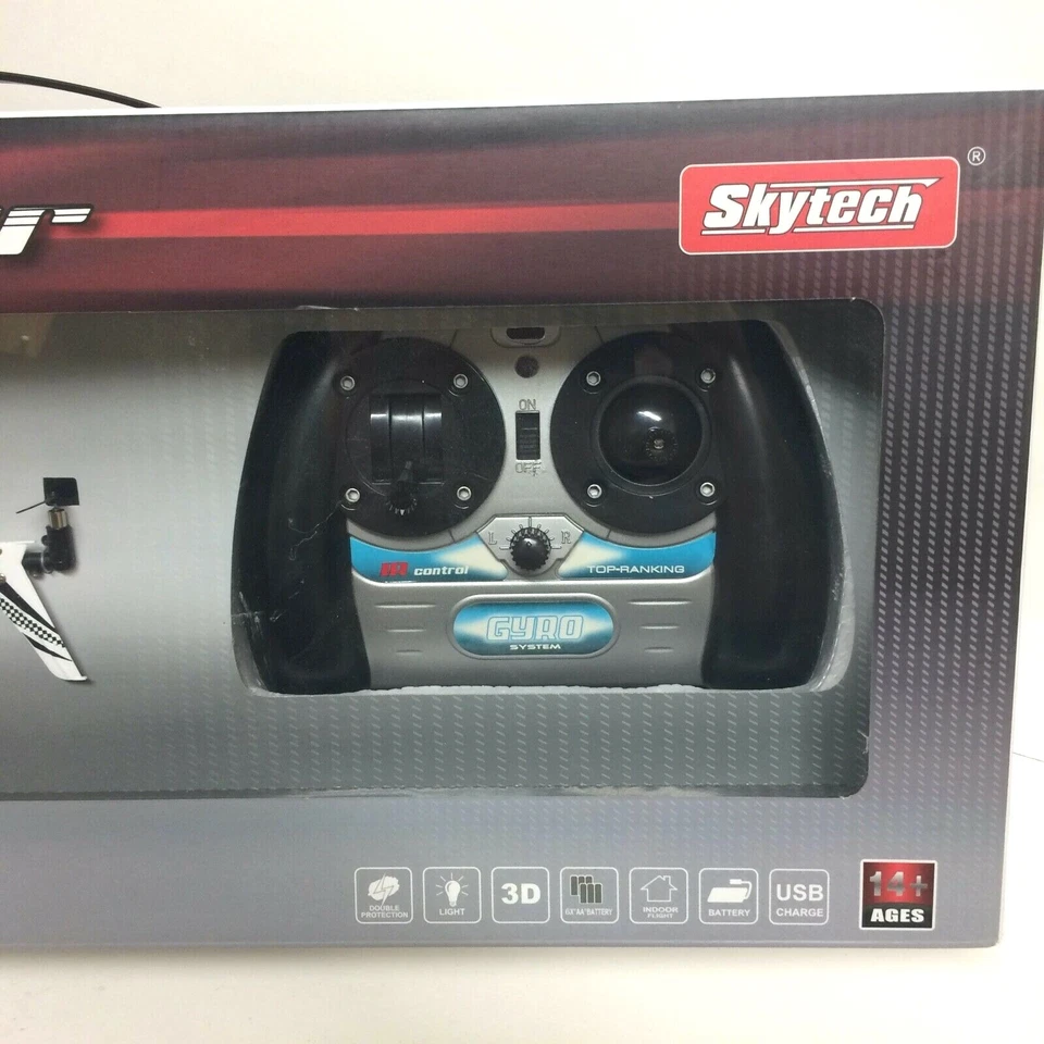 Skytech M5 Helicopter 3.5 Channel Infrared Remote Control Indoor Flight USB New - Image 3 of 4