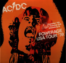 AC/DC  - B`Ginnings Club Schaumburg , Il , USA Sept. 14Th , 1978 + rare col. DLP