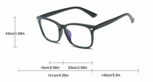 Blaulichtfilter`Blaufilter`anti`blue`ray`Brille`Hipster`-``ohne`Sehstärke~ - Bild 11 von 11