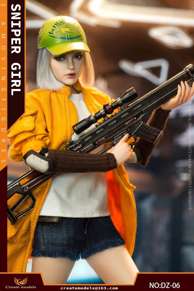 Createmodels DZ-06 1/6 Sniper Girl Lan 12