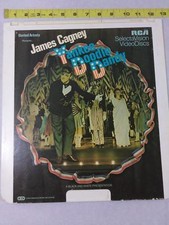 CED VideoDisc Yankee Doodle Dandy 1943 Warner Bros SelectaVision B W Ships FREE