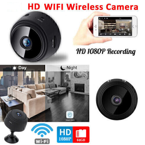 Wifi Mini Wireless Camera IP Home Security DVR Night Vision HD 1080P 1PC