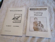Ultimate K-9 Corral Pet Containment System 9200 Installation  Training Manuals