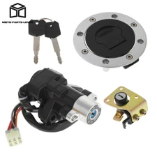 Ignition Switch Seat Lock Key Gas Cap Cover Set For Suzuki Katana 600 750 98-06