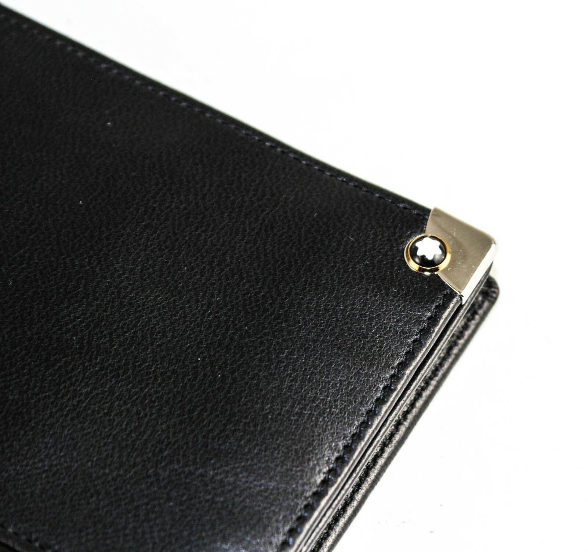Montblanc 02510 Platinum Leather 6 CC Long Wallet - Display Model