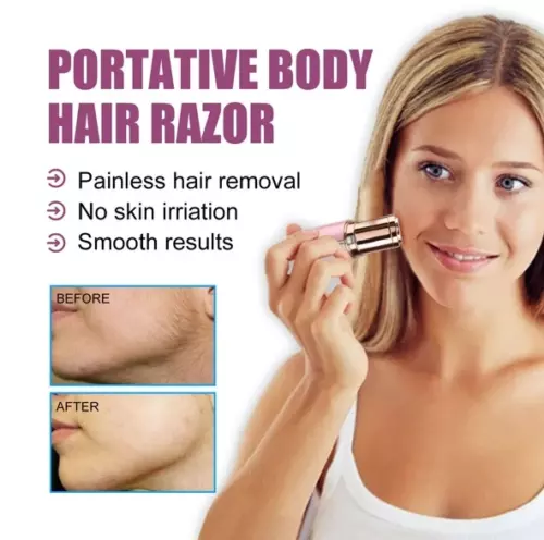 Flawless Facial Hair Remover Painless Hair Removal Trimmer Epilator Women Shaver - Picture 5 of 10