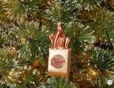 Glass Churro Christmas Tree Ornament - Wondershop