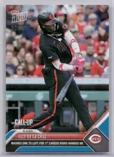 🟦 ELLY DE LA CRUZ 1st Right Handed Home Run BLUE 20/49 2023 Topps Now #651 📈