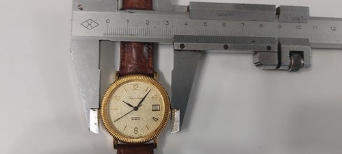 Union Stars orologio vintage uomo automatico ETA 2824-2 cassa moneta 36 mm - Foto 9 di 10