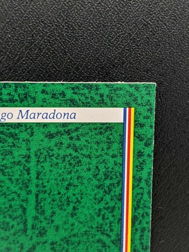 Diego Maradona A Question of Sport Card 1986. Rookie Card. Mint Condition. PSA - Picture 8 of 11