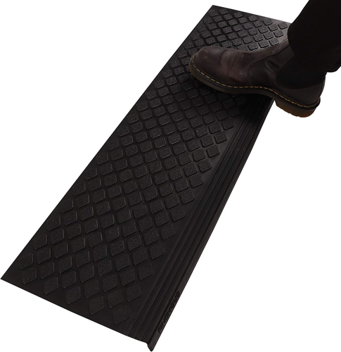 Rubber Stair Treads Non-Slip Outdoor 35”X10” (5-Pack) – Anti-Slip Step Mat with - Picture 12 of 12