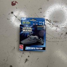 Star Wars Episode 1 Sith Infiltrator Snapfast Mini Model AMT 1999 New