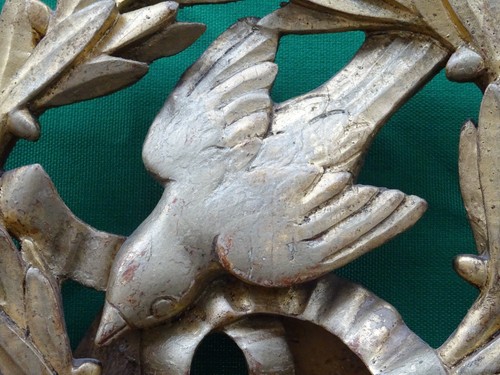 Specchiera dorata Luigi XVI 1800 francese - Foto 9 di 15