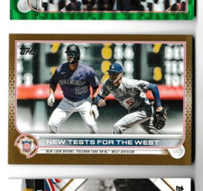 2022 Topps Update New Tests For The West Gold Parallel #d /2022 Kris Bryant ⚾