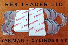 Main and Begin bearing set Yanmar/Komatsu 4TNV98, 4D98, 4TNE98 Std Size