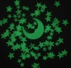 (B) Glow in the Dark Shapes 100 Stars & 1 Moon GN Original Glow Stars Co