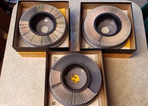 Lot-of-3-Kodak-Carousel-Transvue-140-Slide-Trays
