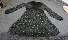 Zara Floral Long Sleeve Minidress