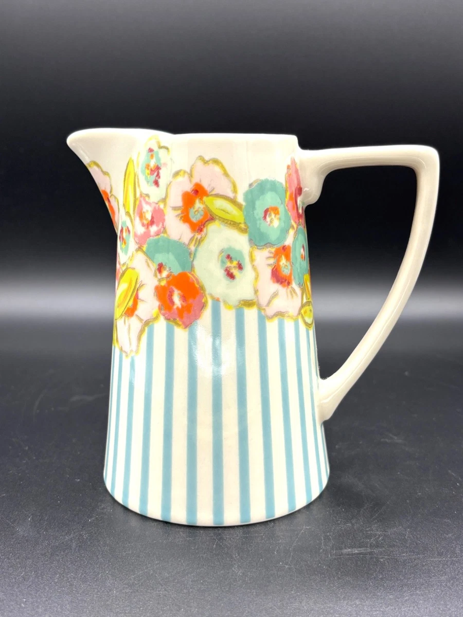 多色陶瓷花卉瓶和水壶| eBay
