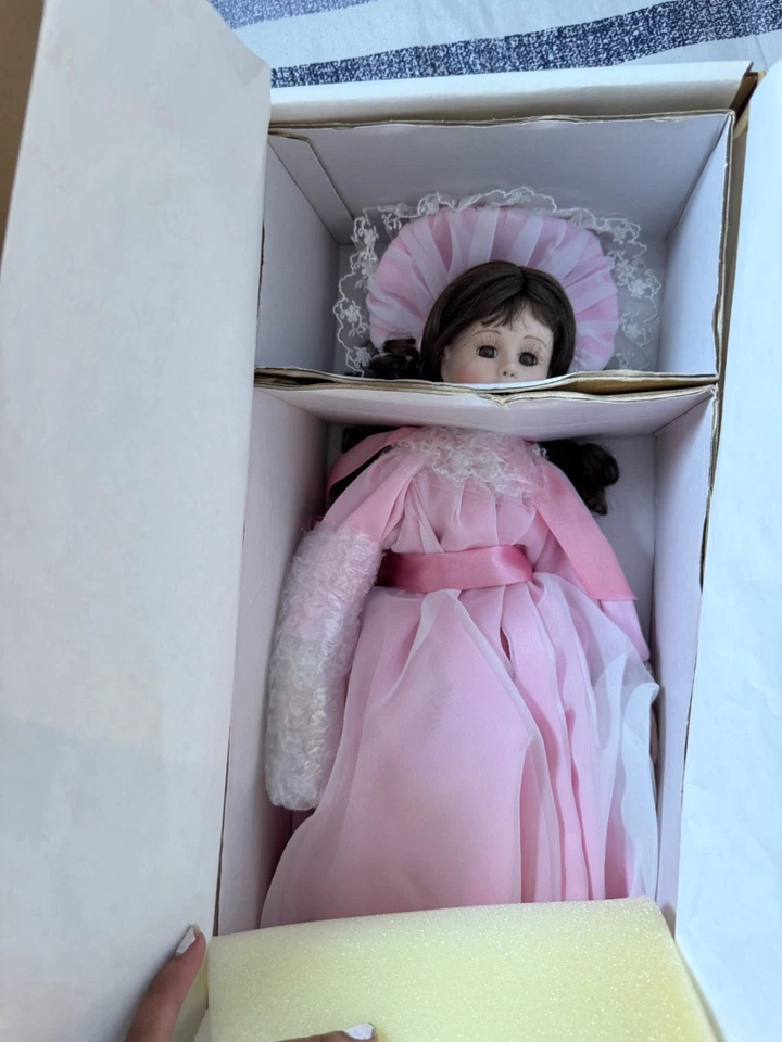 muñeca marie osmond porcelana fina colección completa 23 nueva con certificado Foto 4 de 4
