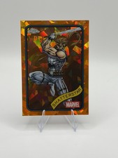 2025 Marvel Topps Chrome Sapphire Shatterstar 10/25 Orange Sapphire Deadpool #49