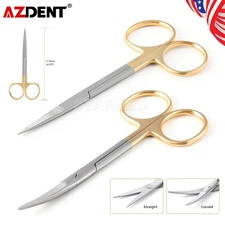 Dental Surgical Instrument Dissecting Operating Scissors Straight/Curved Forceps