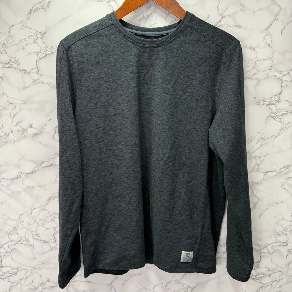 Camisa de rendimiento Rugged Elements para hombre talla M manga larga nueva sin etiquetas #G773 Foto 3 de 4