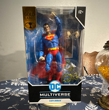 McFarlane Toys DC Multiverse Superman Hush Gold Label Figure 12 w Cape