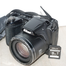 Nikon COOLPIX L330 Bridge Camera 26x Zoom Bla...