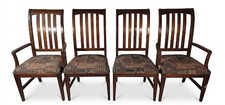 Sillas de comedor Ethan Allen American Impressions - Juego de 4 - Incluye 2 sillones