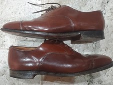 GORGEOUS VINTAGE CHURCH'S CUSTOM GRADE CAP TOE HANDMADE OXFORD MEN'S SIZE US10E