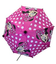 Minnie Mouse Umbrella Rain Red Pre School Children Kids Girls Toddler Gift Toy