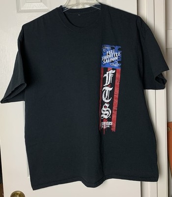 Full Throttle Saloon Sturgis SD Biker Bar Motorcycle T-Shirt Preowned 2XL?