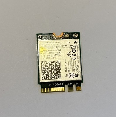 Intel 3165NGW