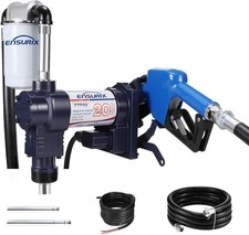 Fuel Transfer Pump 12V 20GPM, Heavy Duty Diesel Transfer Pump for Gasoline 229