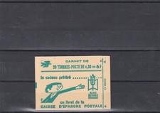 FRANCE 1967 CARNET MARIANNE DE CHEFFER NEUF ** YT 1536A-C1 CONF 6 CO